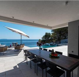 6 bedroom villa with infinity pool and sea views, Korcula Island, sleeps 12